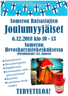 Myyjäiset Itsenäisyyspäivänä klo 10-13!